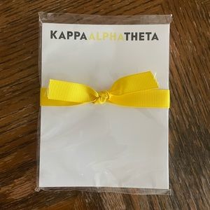Kappa Alpha Theta Notepad